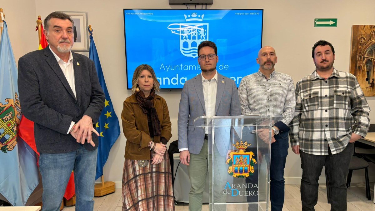 El alcalde de Aranda anuncia la segunda reestructuración del gobierno