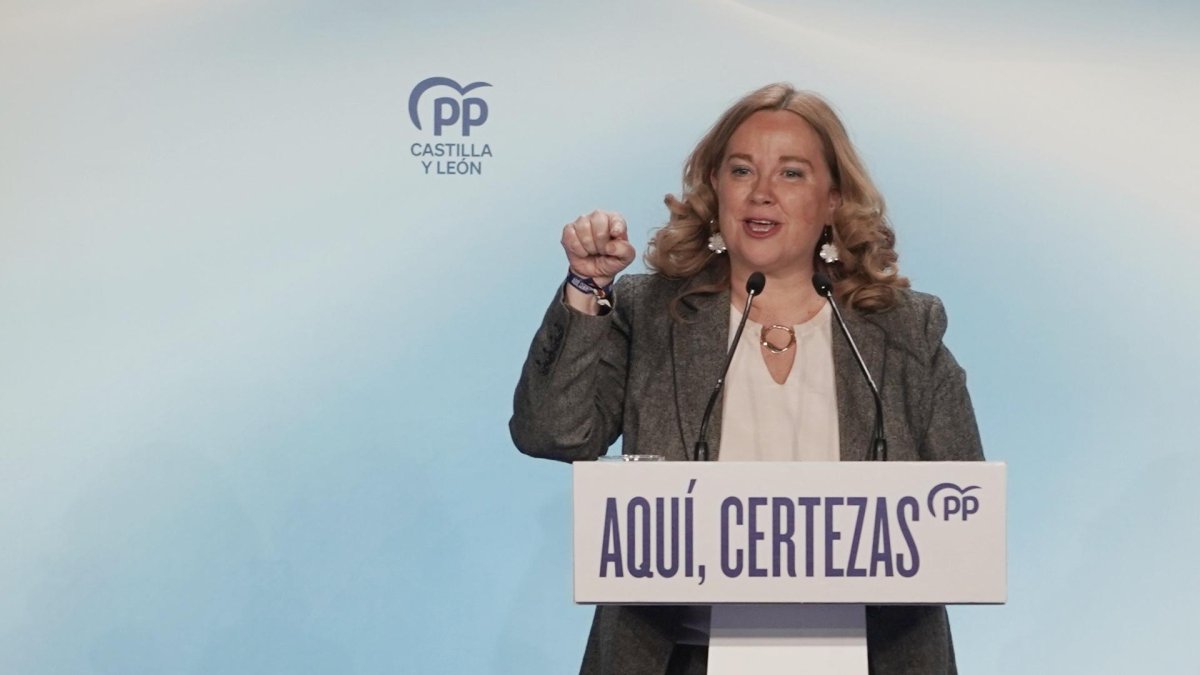 La alcaldesa de Burgos, Cristina Ayala.