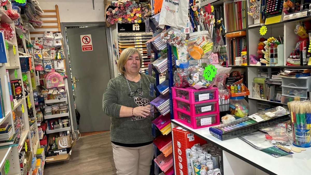 Dolores ha sido la dueña de la librería durante 14 años