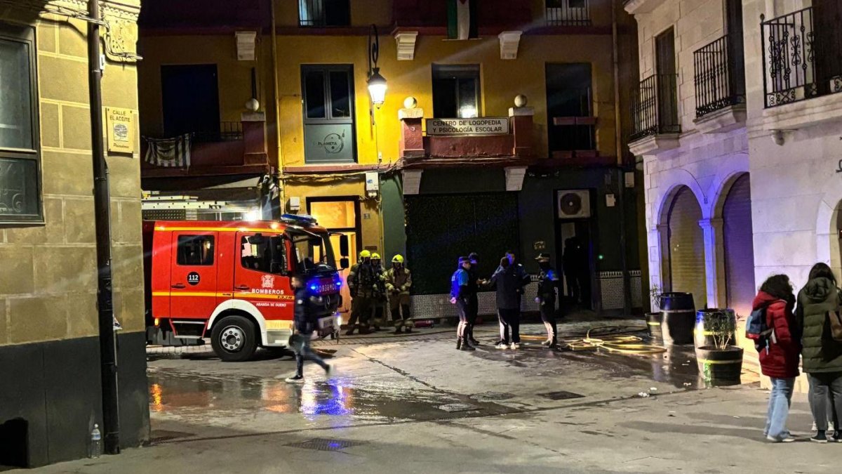 Accidente grave en Aranda de Duero
