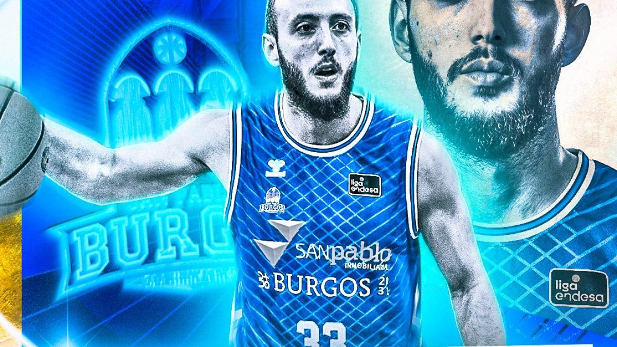 Max Heidegger, nuevo jugador del Recoletas Salud San Pablo Burgos.