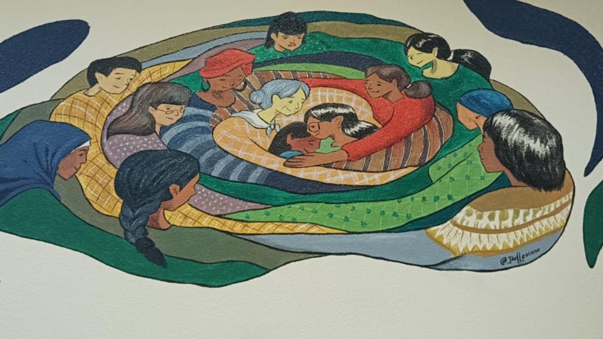 Imagen del Trabajo Social que representa los cuidados.