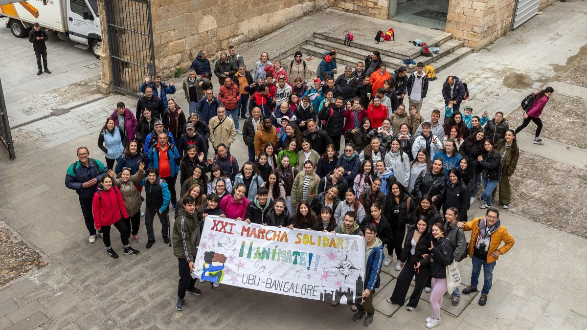 21 edición de la Marcha Solidaria UBU-Bangalore.