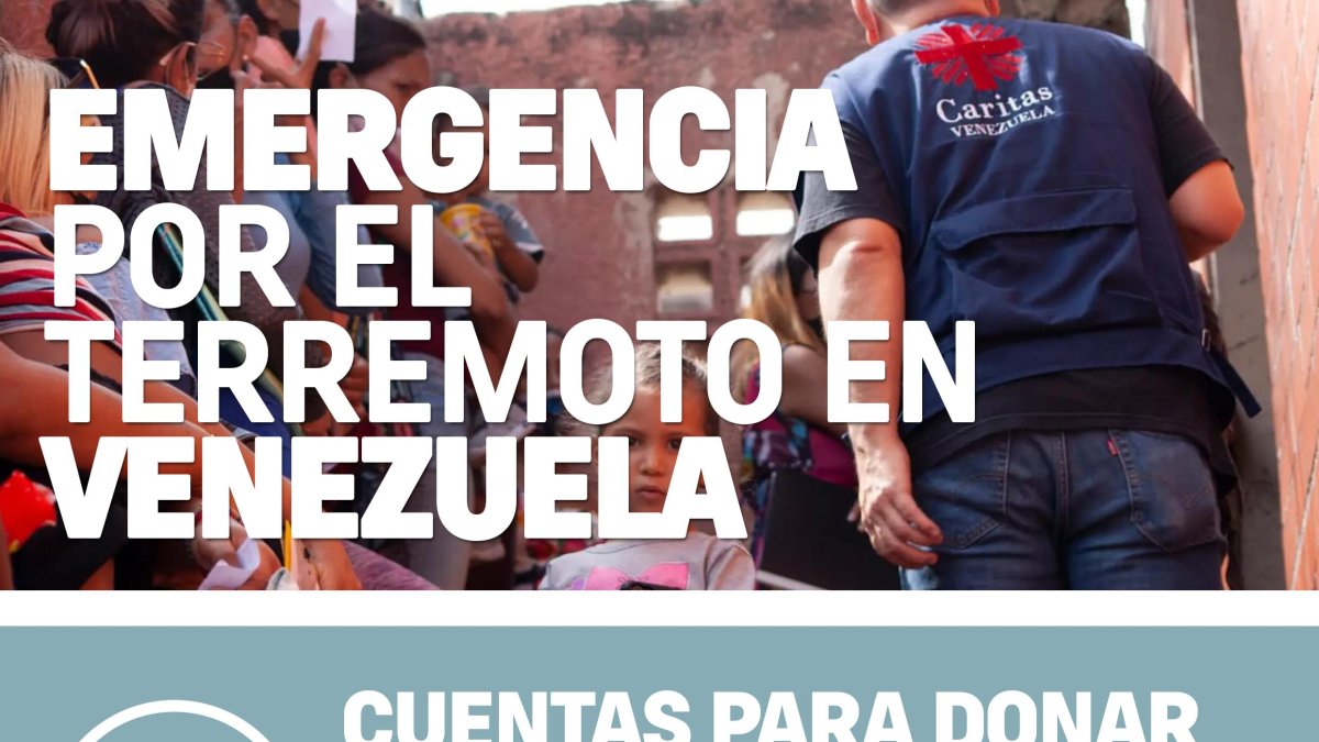 Campaña de Cáritas por Venezuela.