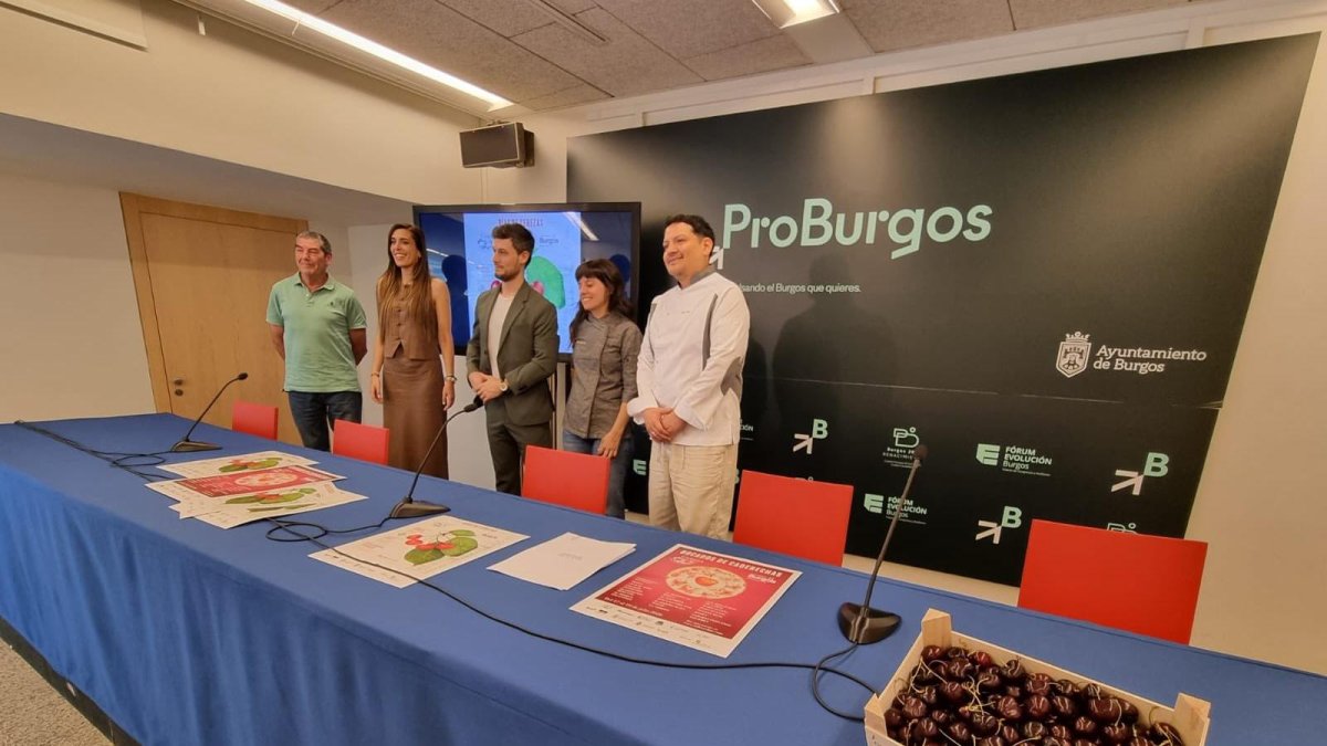 Imagen de la presentación de Días de Cerezas.