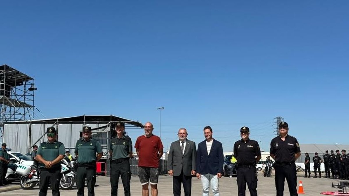Presentación del dispositivo de seguridad del Sonorama.