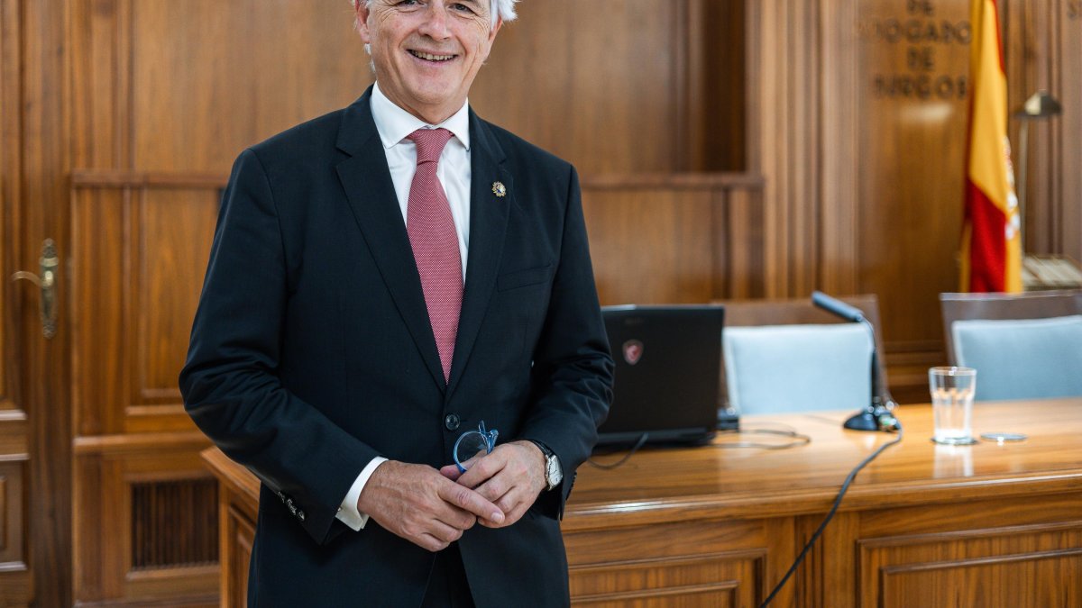 Salvador González Martín, presidente del Consejo General de la Abogacía Española .