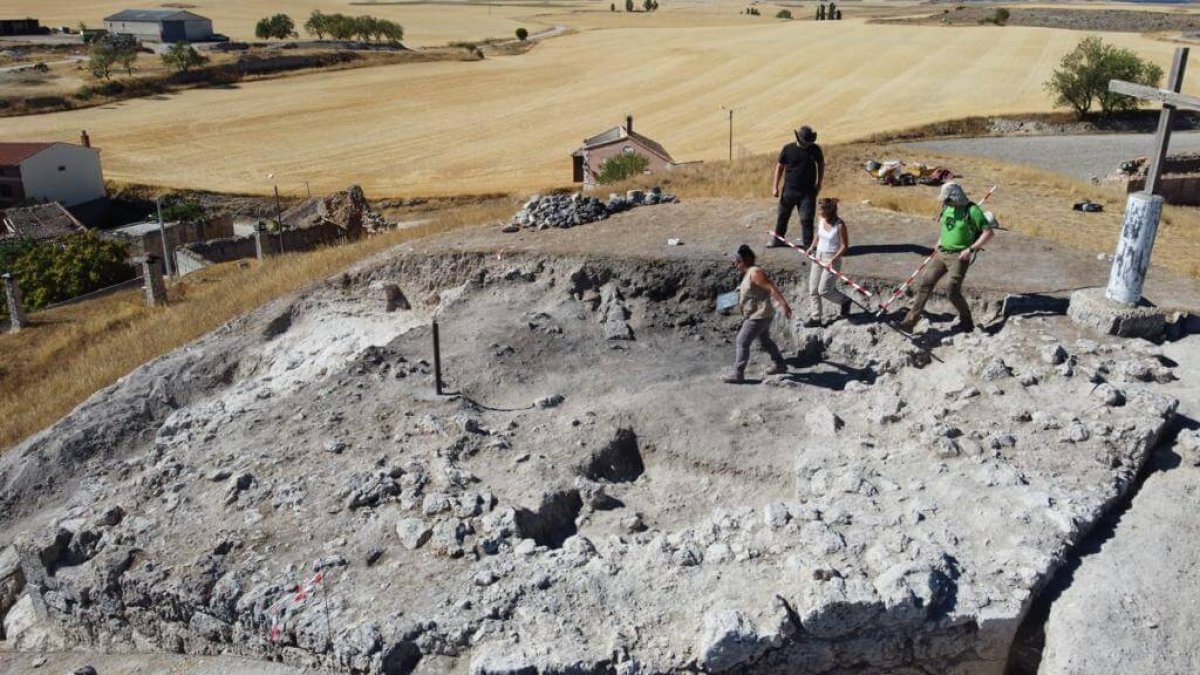 Los arqueólogos han estado trabajando quince días