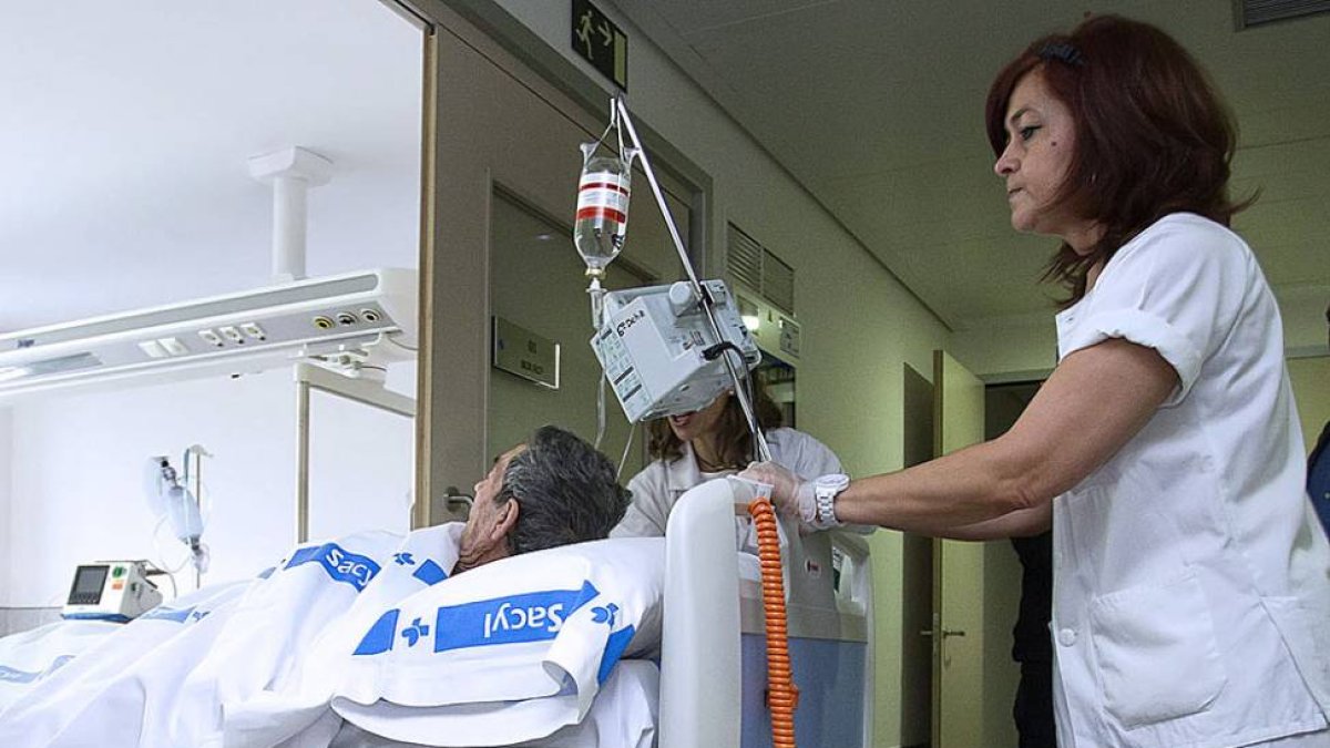La atención hospitalaria se lleva la mayor partida de Sanidad.-Israel L. Murillo