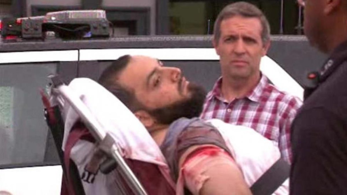 Ahmad Khan Rahami, detenido en Linden (Nueva Jersey) tras un tiroteo, este lunes.-ABC NEWS