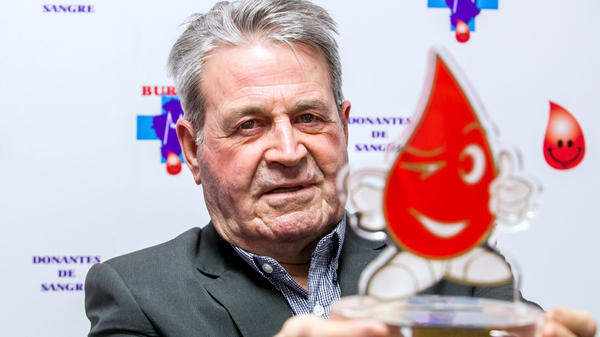 Entrevista al presidente de la Federación de Donantes de Sangre de Castilla y León, Francisco del Amo Zarco. ICAL