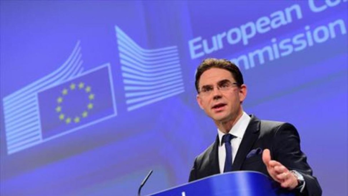 Jyrki Katainen, vicepresidente de la Comisión Europea-AFP / EMMANUEL DUNAND