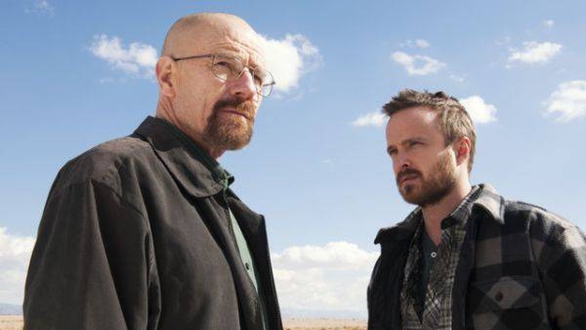 Bryan Cranston y Aaron Paul, Walter White y Jesse Pinkman en 'Breaking Bad'.-Foto: AP