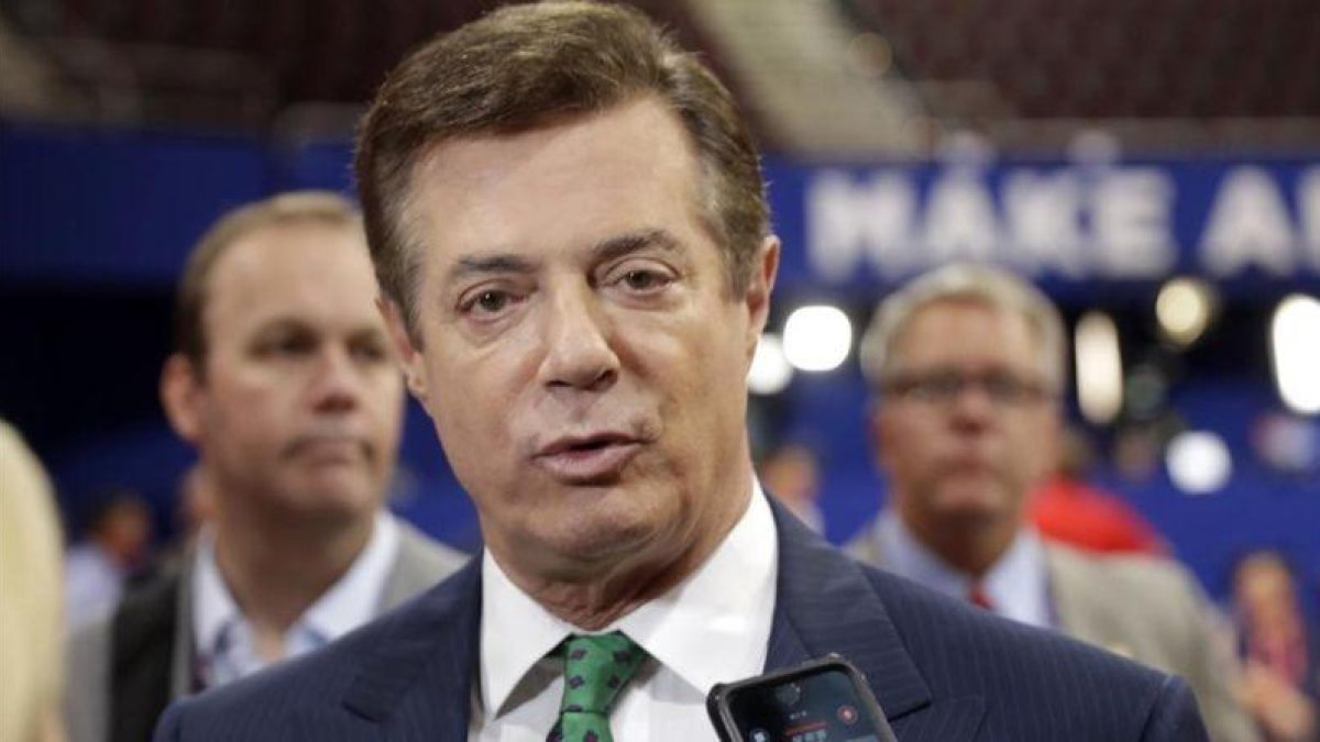 Paul Manafort, durante la Convención Nacional Republicana, el 17 de julio del 2016-MATT ROURKE (AP)