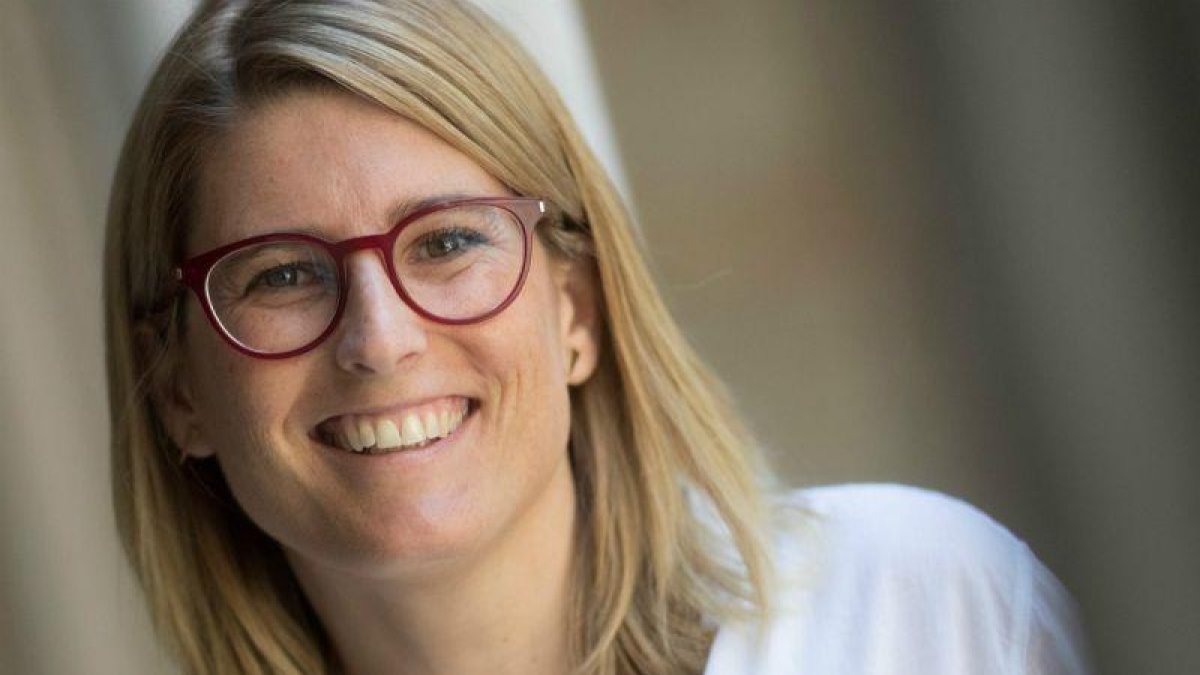 La consellera de Presidència y portavoz del Govern, Elsa Artadi.-EFE