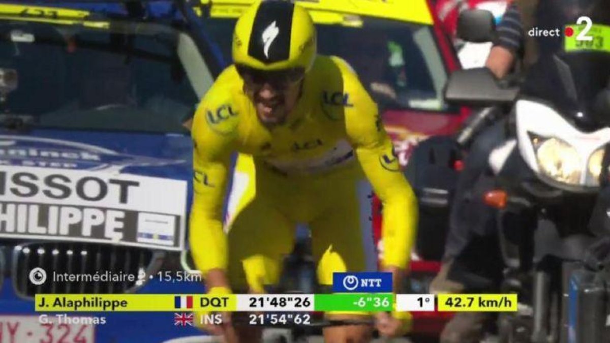 Julian Alaphilippe.-TWITTER / @LeTour