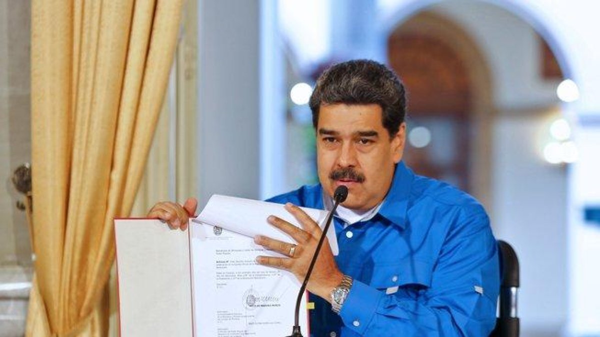 Nicolás Maduro.-
