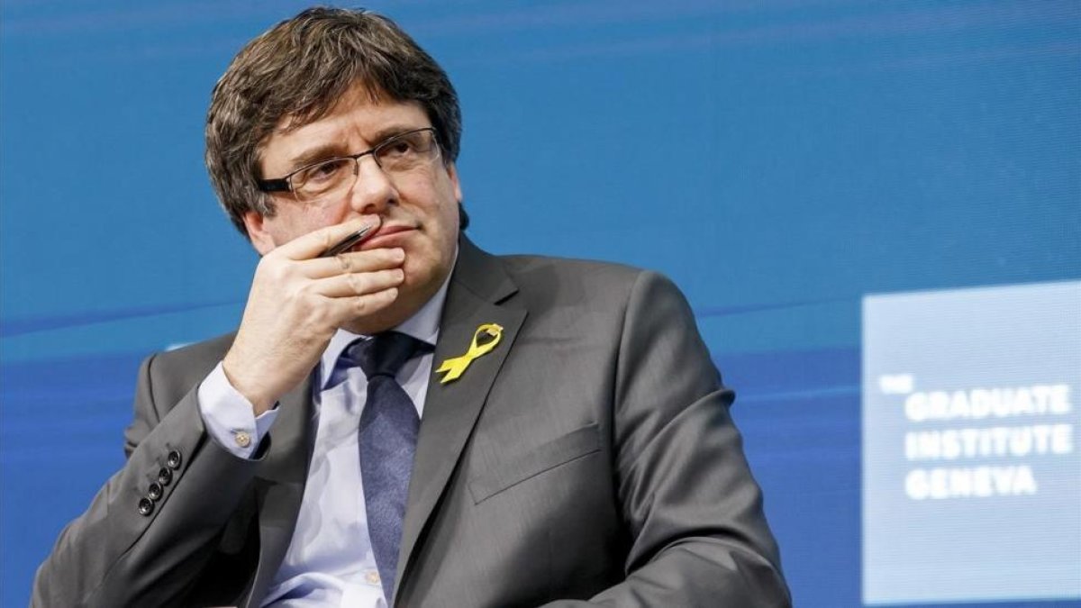 Carles Puigdemont.-SALVATORE DI NOLFI