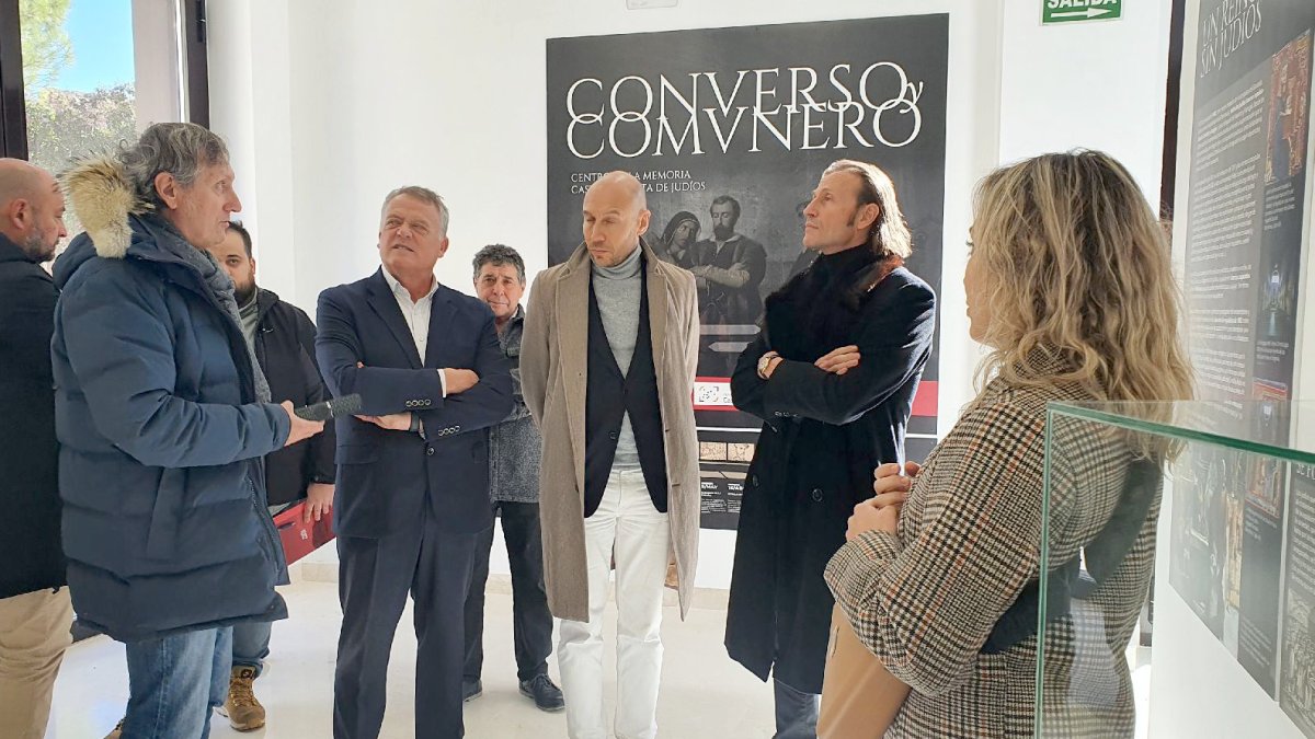 El Centro de la Memoria Sefardí de Castrillo Mota de Judíos inaugura la sala dedicada a la Fundación Hispano Judía. ECB