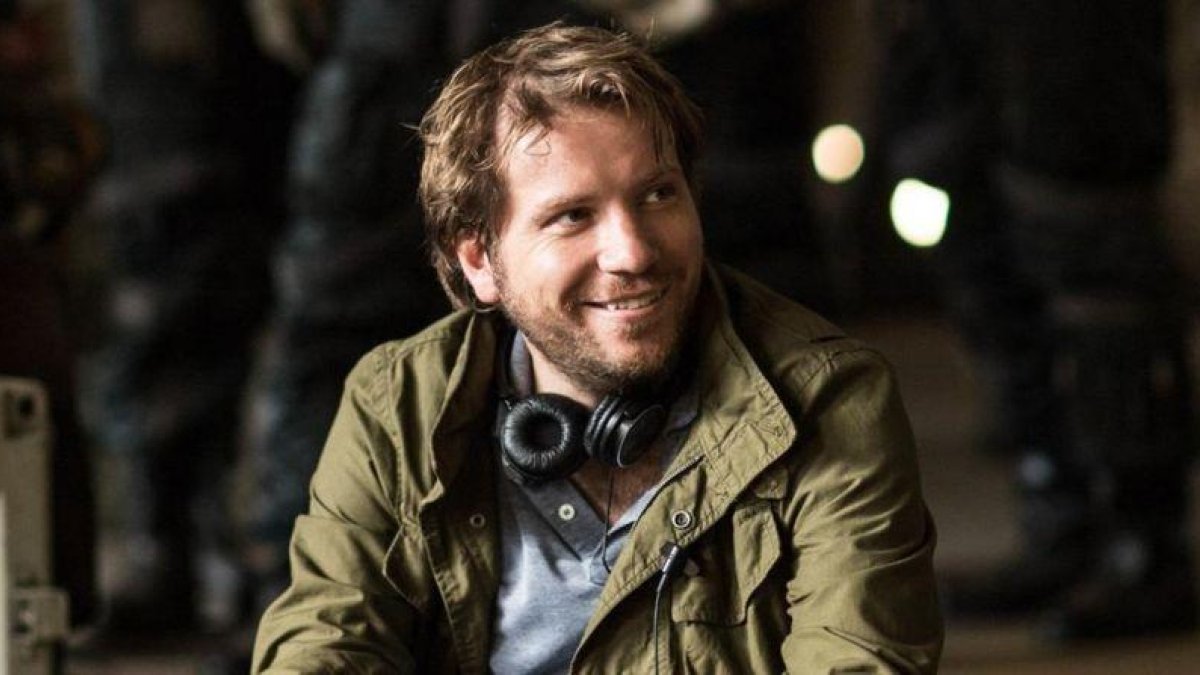 Gareth Edwards, en el rodaje de 'Rogue One'.-JONATHAN OLLEY