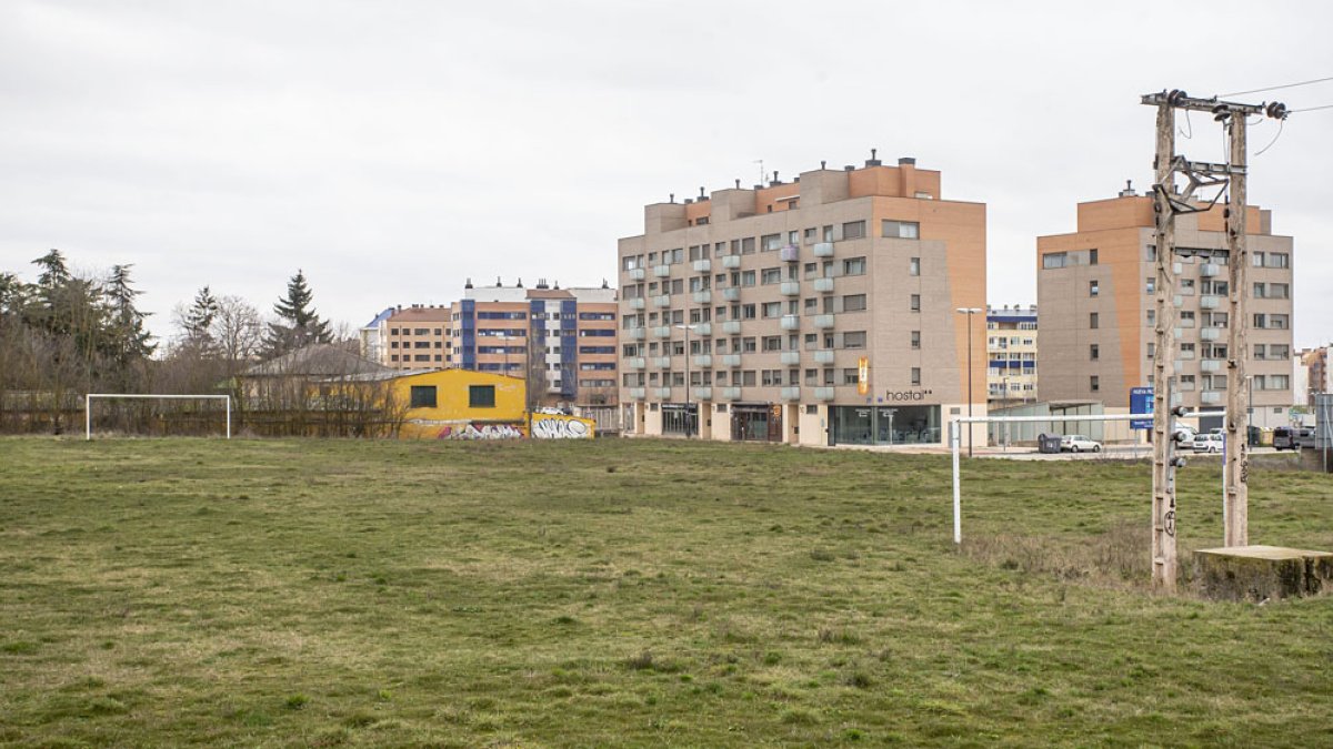 De campo de fútbol a huerto vecinal. ISRAEL L. MURILLO