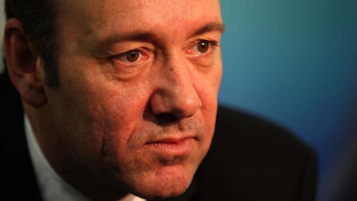 El actor Kevin Spacey.-JOAN CORTADELLAS