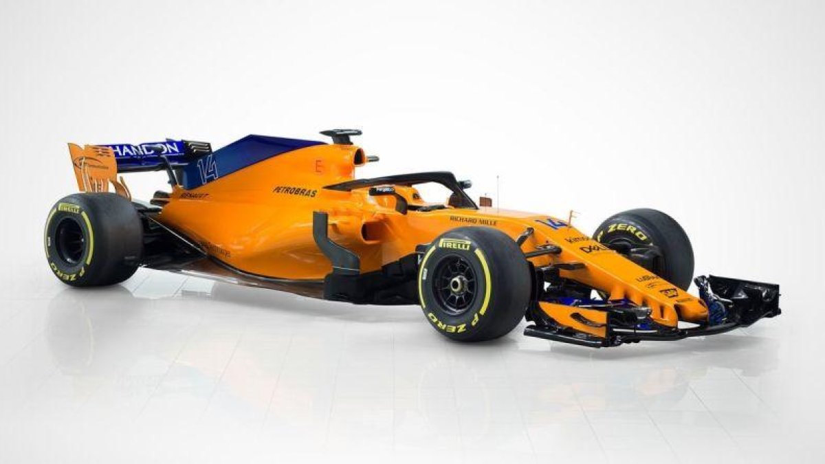 El nuevo monoplaza de Fernando Alonso.-MCLAREN