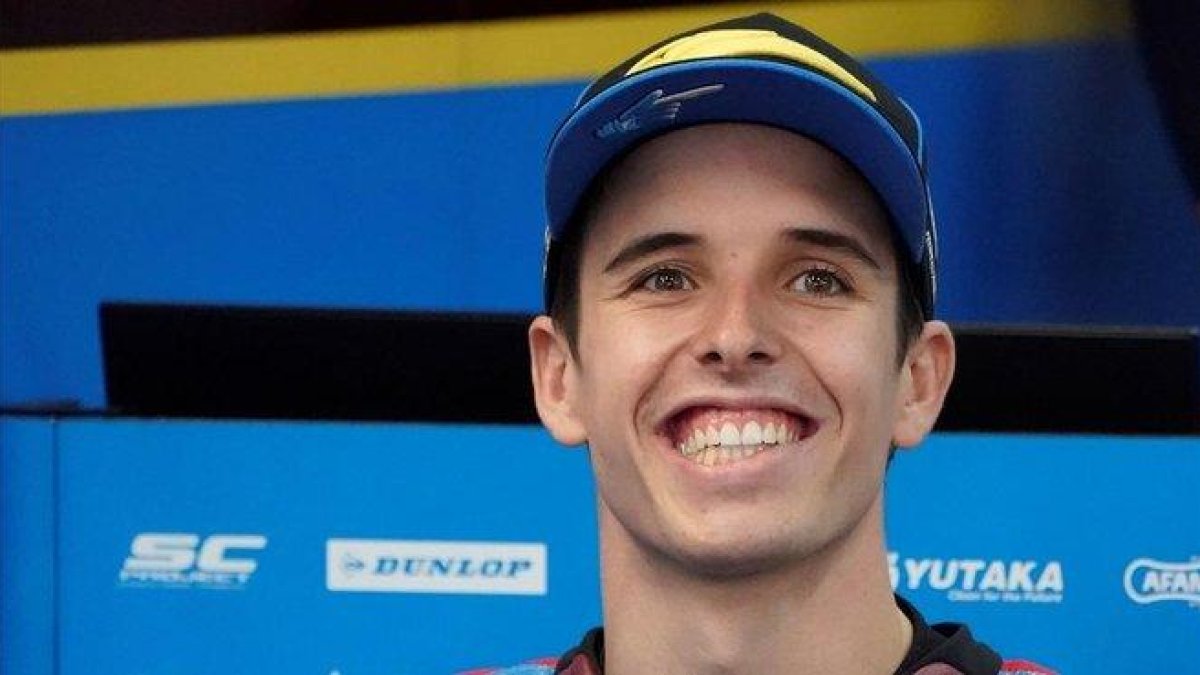 Àlex Márquez (Kalex, Moto2) contará, el próximo domingo, con la primera posibilidad de ser campeón de Moto2. / EFE / TORU HANAI-EFE / TORU HANAI