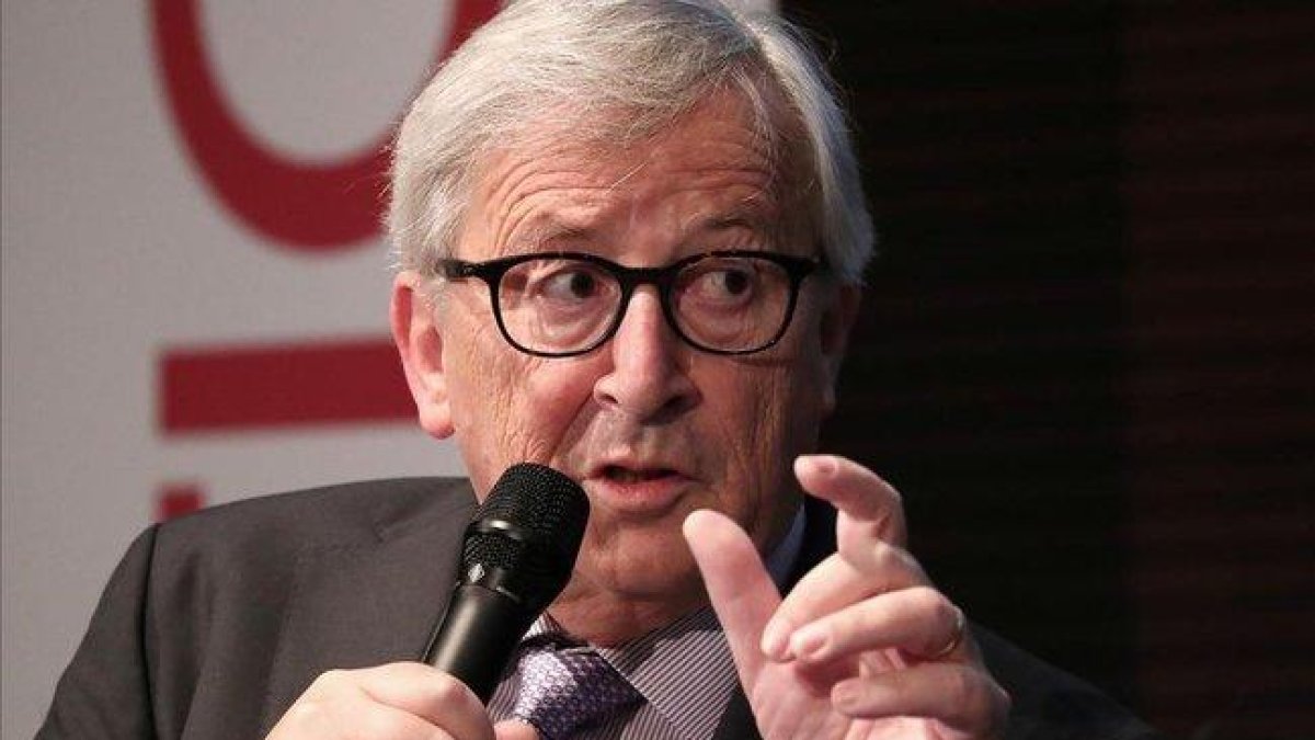 El presidente de la Comisión Europea, Jean-Claude Juncker.-AFP