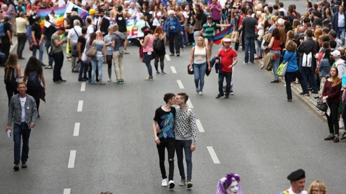 Una celebración gay en Berlín.-AFP / ADAM BERRY