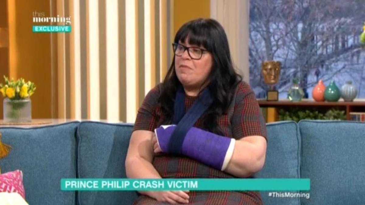 Emma, víctima del accidente del duque de Edimburgo, lamenta que la realeza no se haya disculpado.-ATLAS
