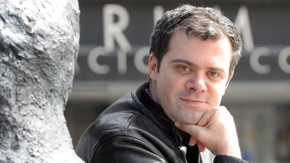 Marco Batti, frente al Fórum Evolución.-ISRAEL L. MURILLO