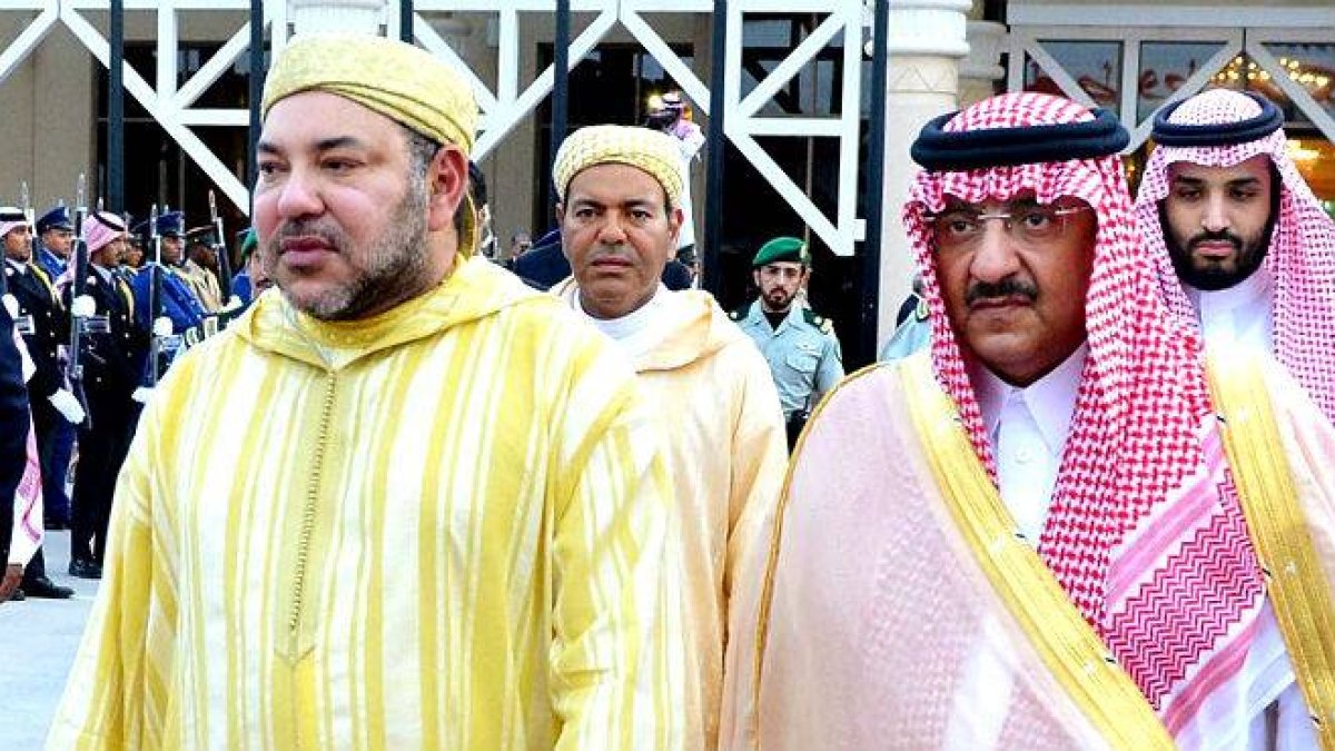 El vídeo de la bofetada del jefe de protocolo saudí a un fotoperiodista se ha viralizado-Foto: AFP