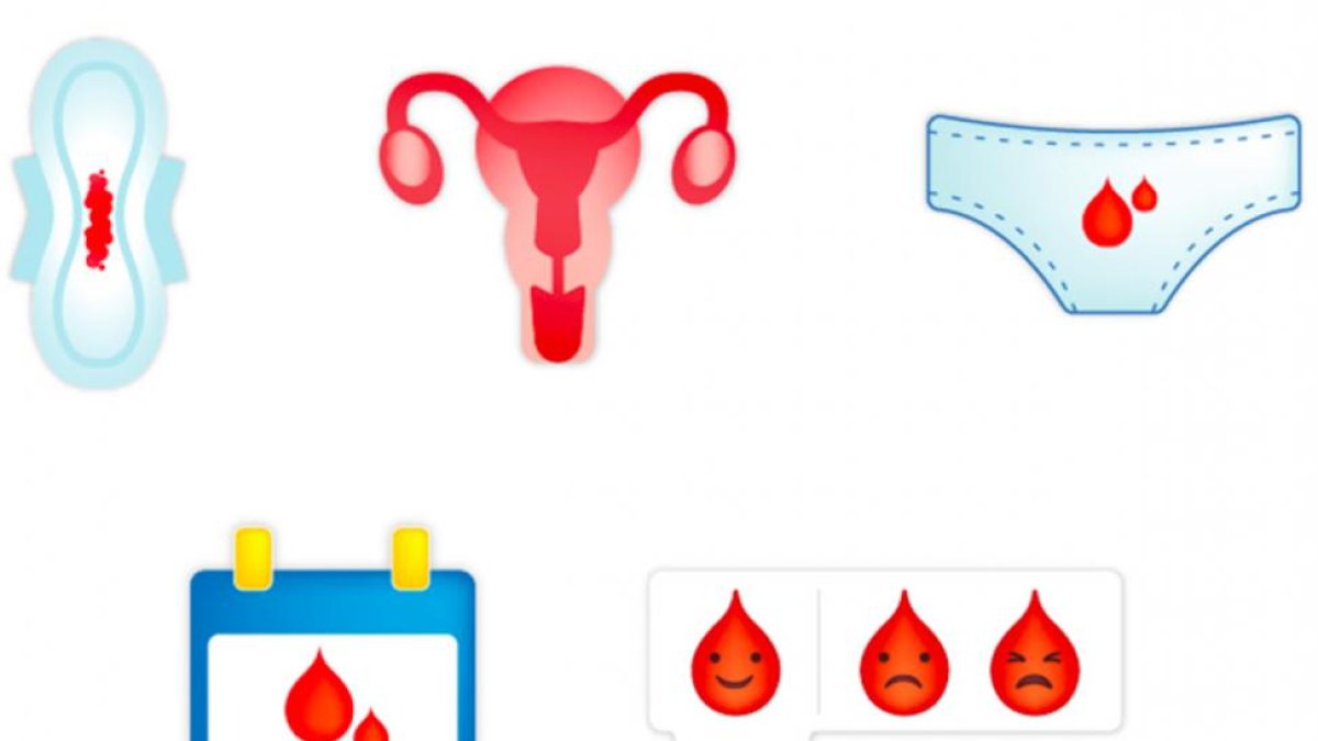 Algunas de las propuestas de 'emojis' de la regla que impulsa la campaña de Plan International.-