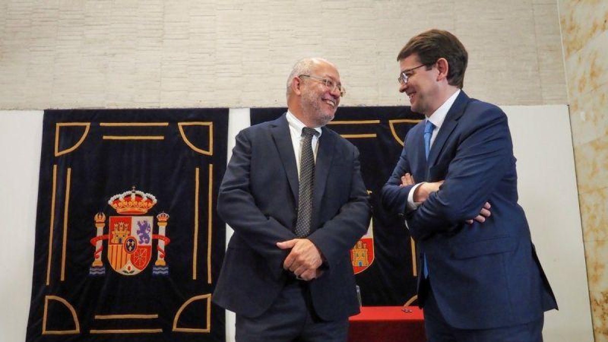 Mañueco e Igea.-EFE