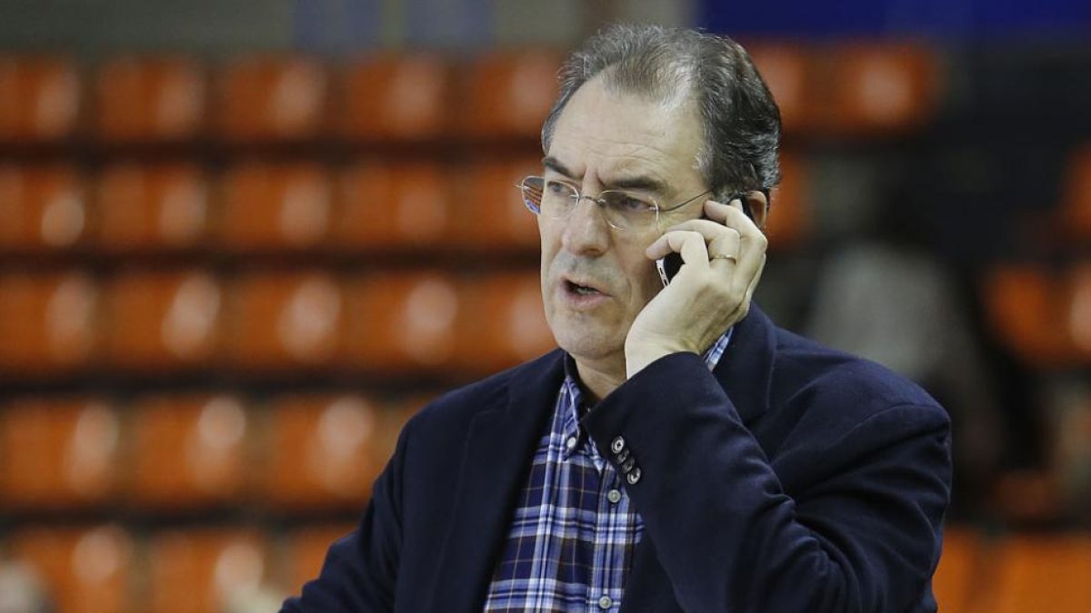 Miguel Ángel Benavente, presidente del CB Tizona.-ISRAEL L. MURILLO