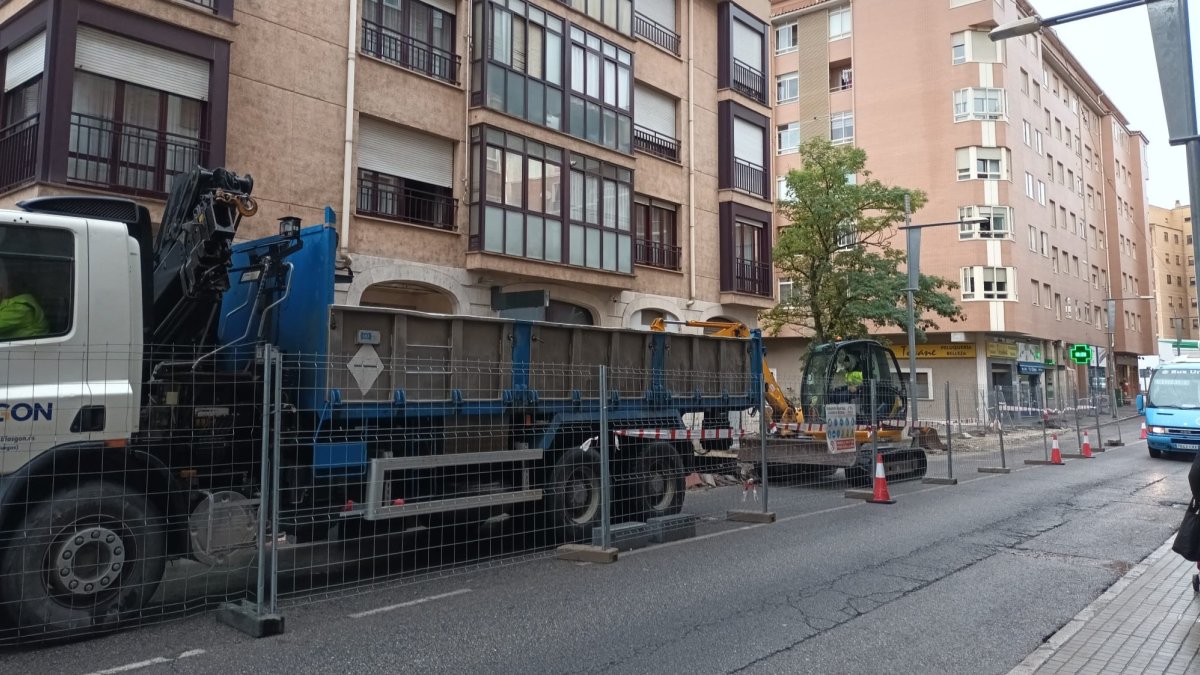 Aranda esta colapsada por las obras