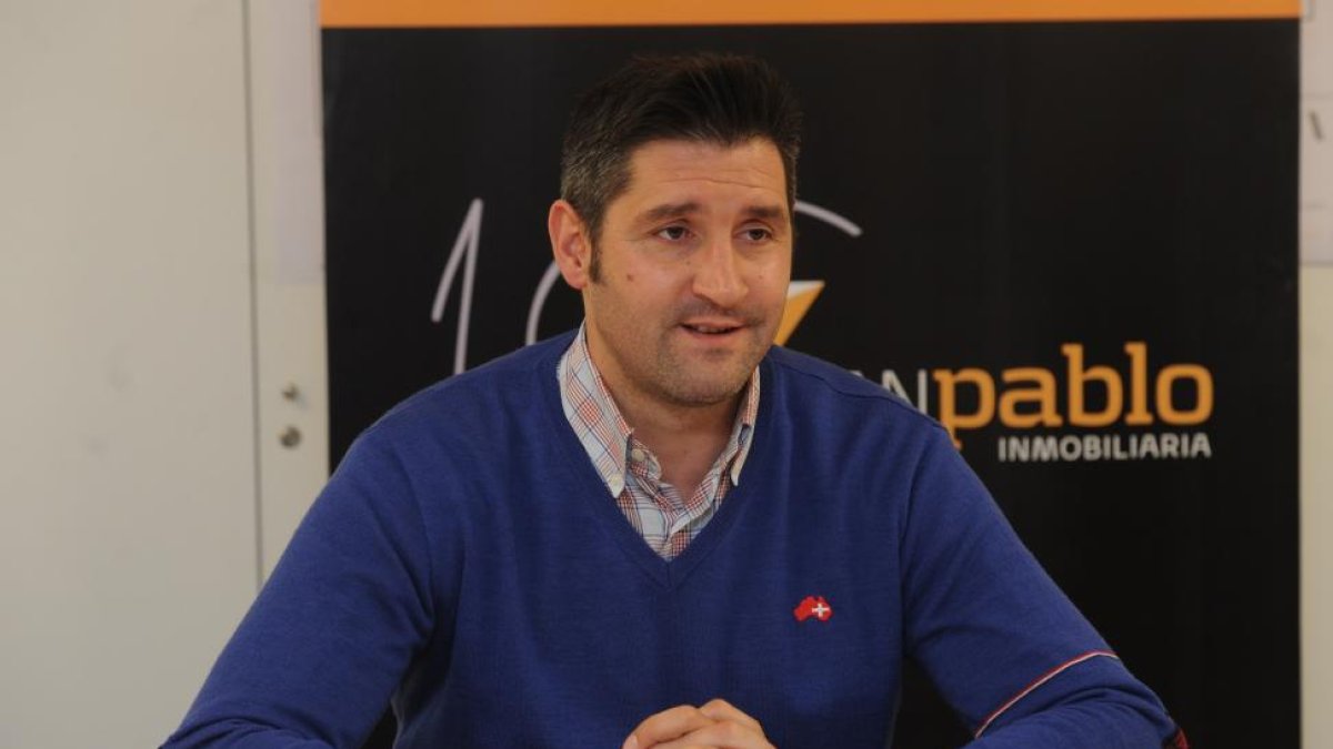 Albano Martínez, director deportivo del CB Miraflores.-ISRAEL L. MURILLO