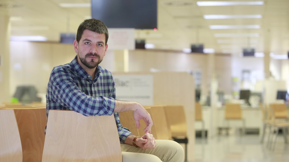 David Jurado es el responsable del área de Hacienda municipal. RAÚL OCHOA