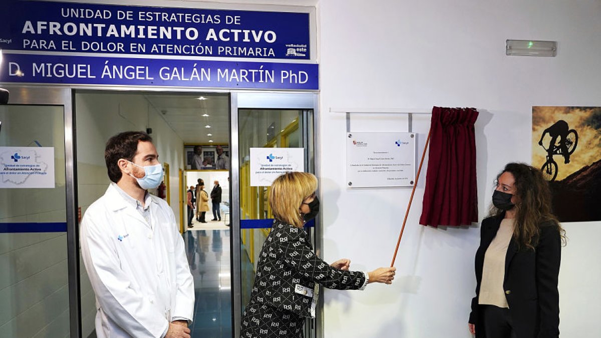 La consejera de Sanidad, Verónica Casado, ayer en Valladolid