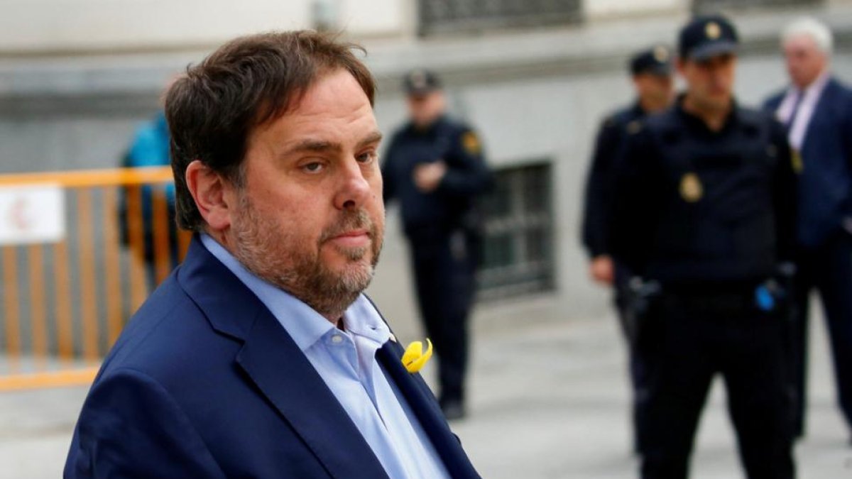 Oriol Junqueras, el pasado noviembre, en Madrid.-JAVIER BARBANCHO / REUTERS