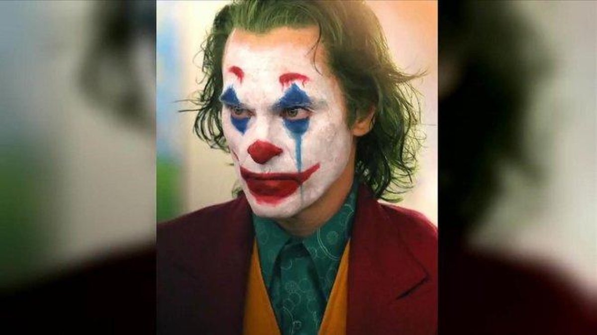 Joaquin Phoenix, como ’Joker’.-