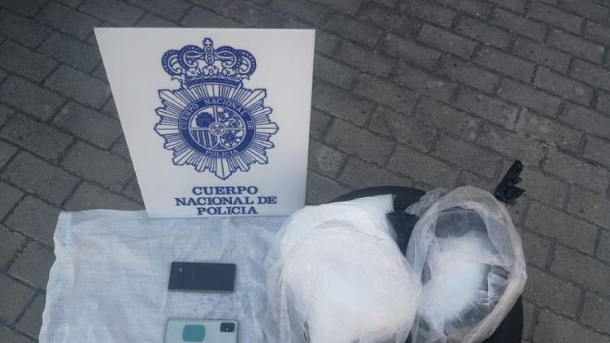 La Policía se ha incautado de 10 kilos de ketamina. ECB
