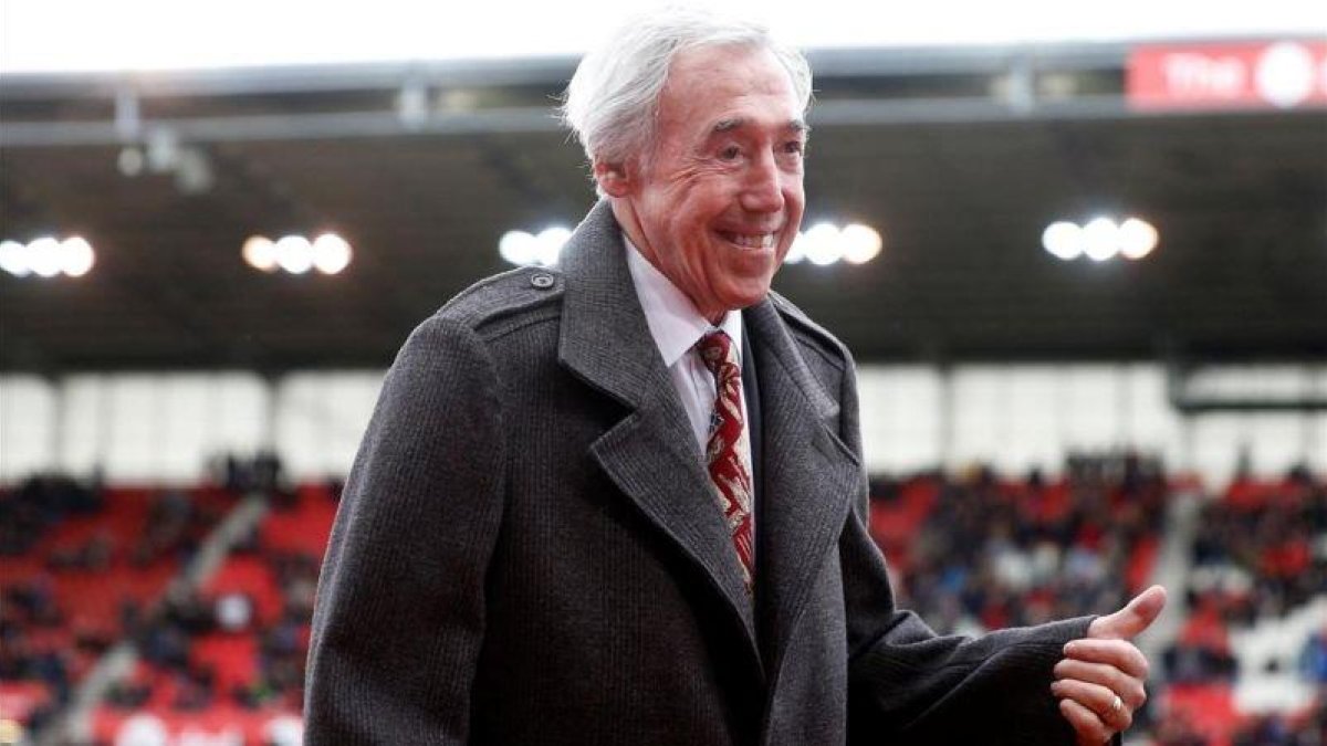 El mítico portero inglés Gordon Banks, autor de la mejor parada de la historia, en marzo del 2017.-CARL RECINE (REUTERS)