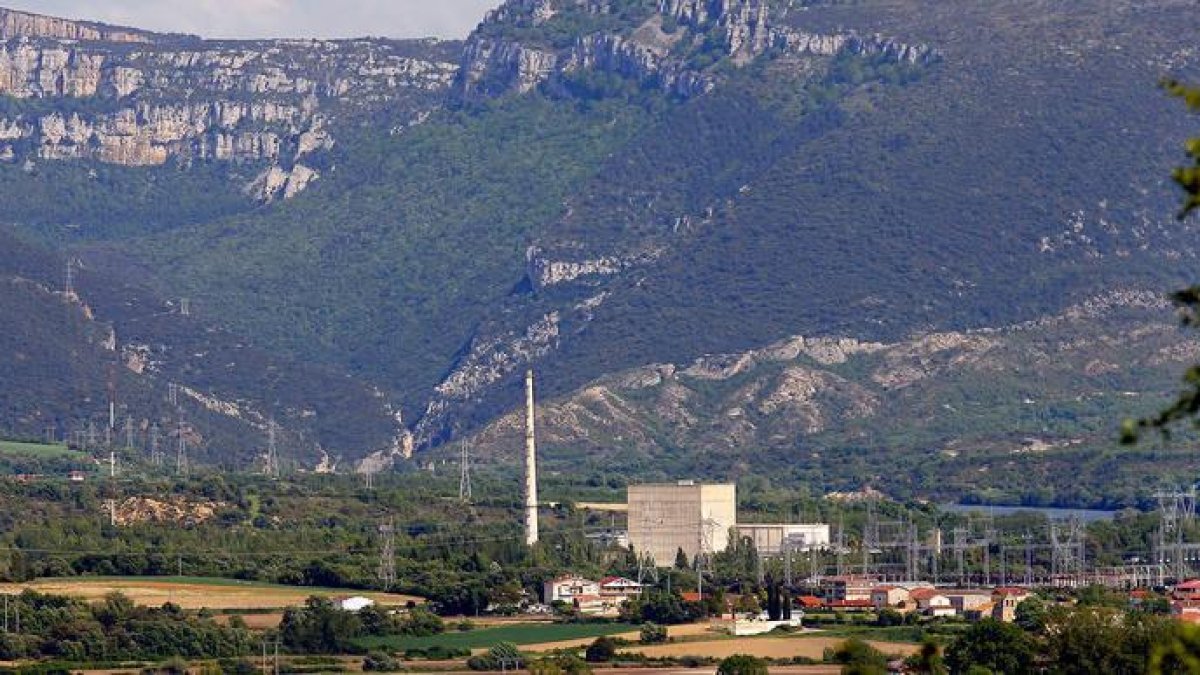 Imagen de la central nuclear de Santa María de Garoña
