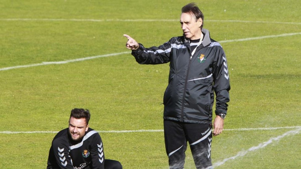 Portugal, durante el entrenamiento celebrado ayer en Valladolid.-EL MUNDO / EL DIARIO DE VALLADOLID