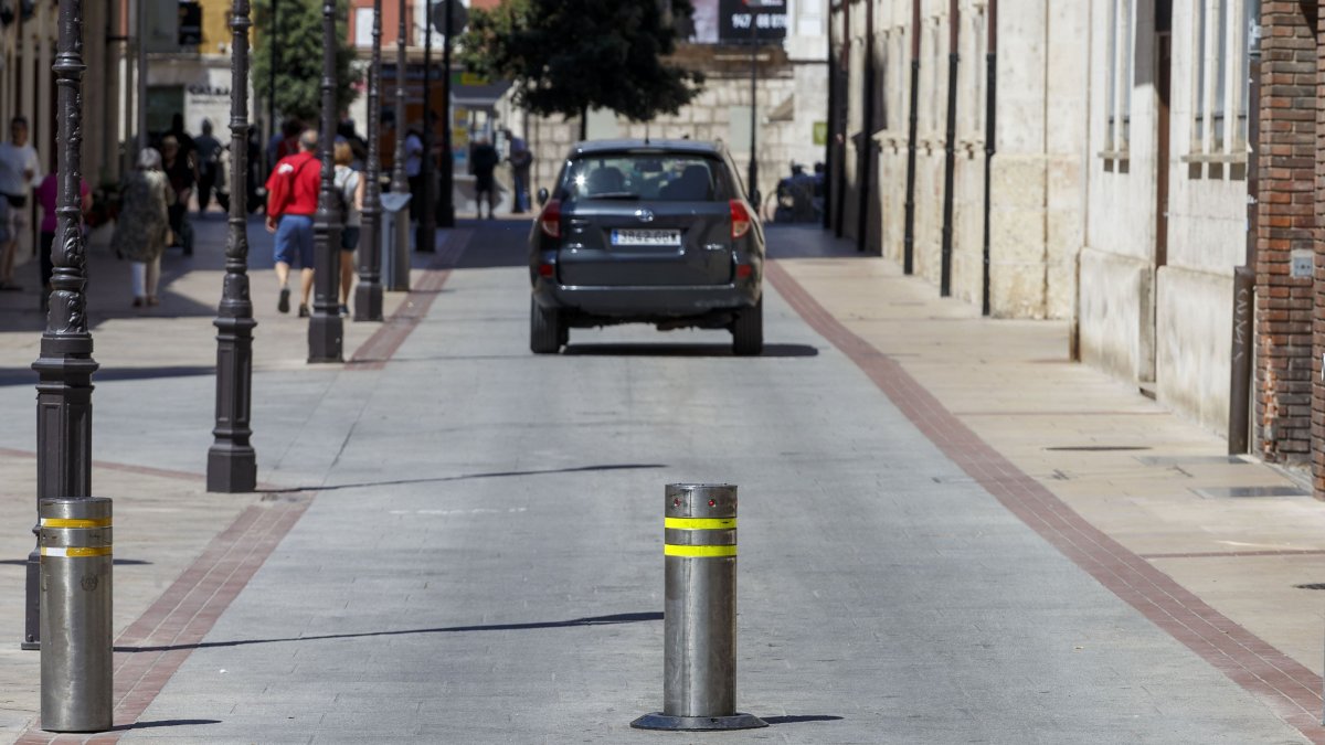 La ZBE de Burgos contará con nuevos sistemas de acceso a las zonas de tráfico restringido. SANTI OTERO