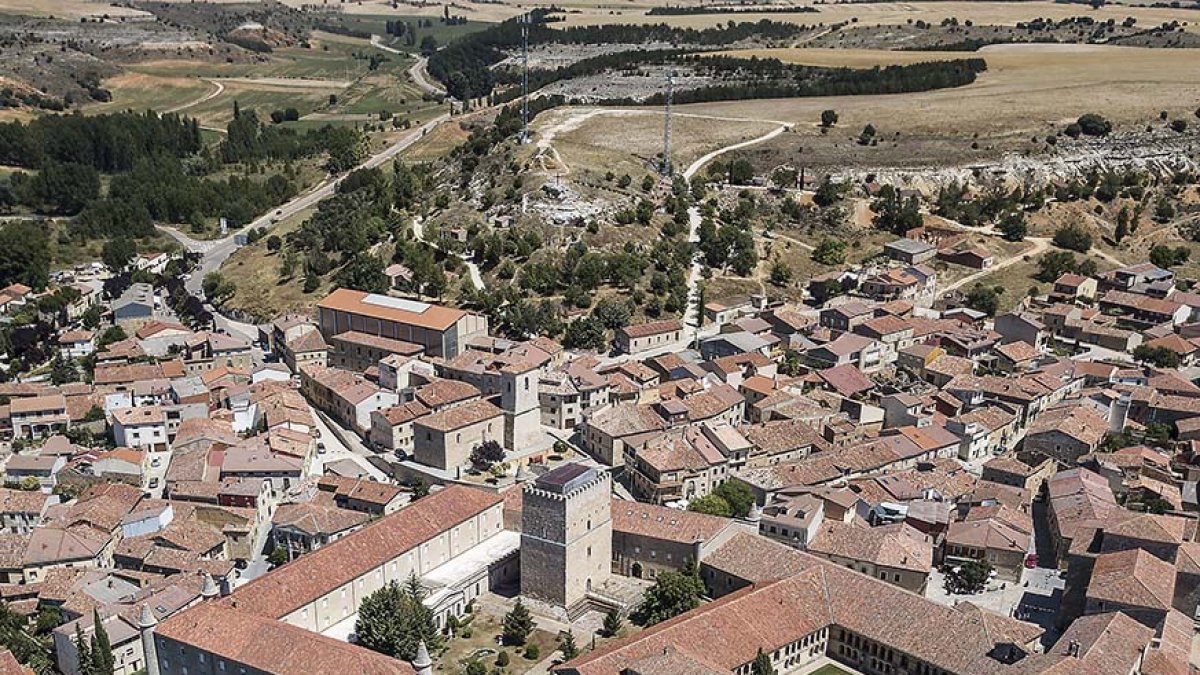 Vista general de Caleruega. ISRAEL L. MURILLO