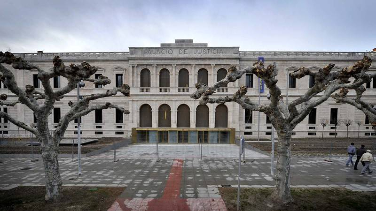 El Palacio de Justicia de Burgos, sede del TSJCyL. ECB