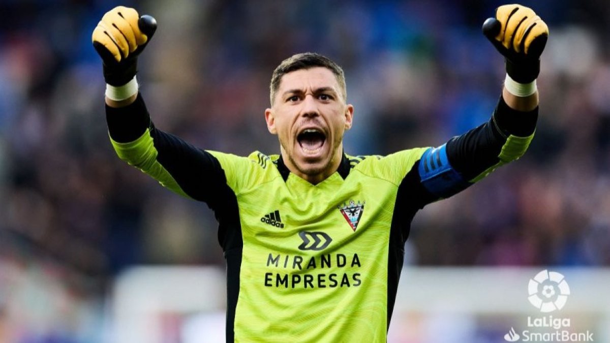 Lizoain ceebra un gol. LALIGA